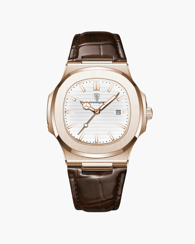 Lissabon leren horloge