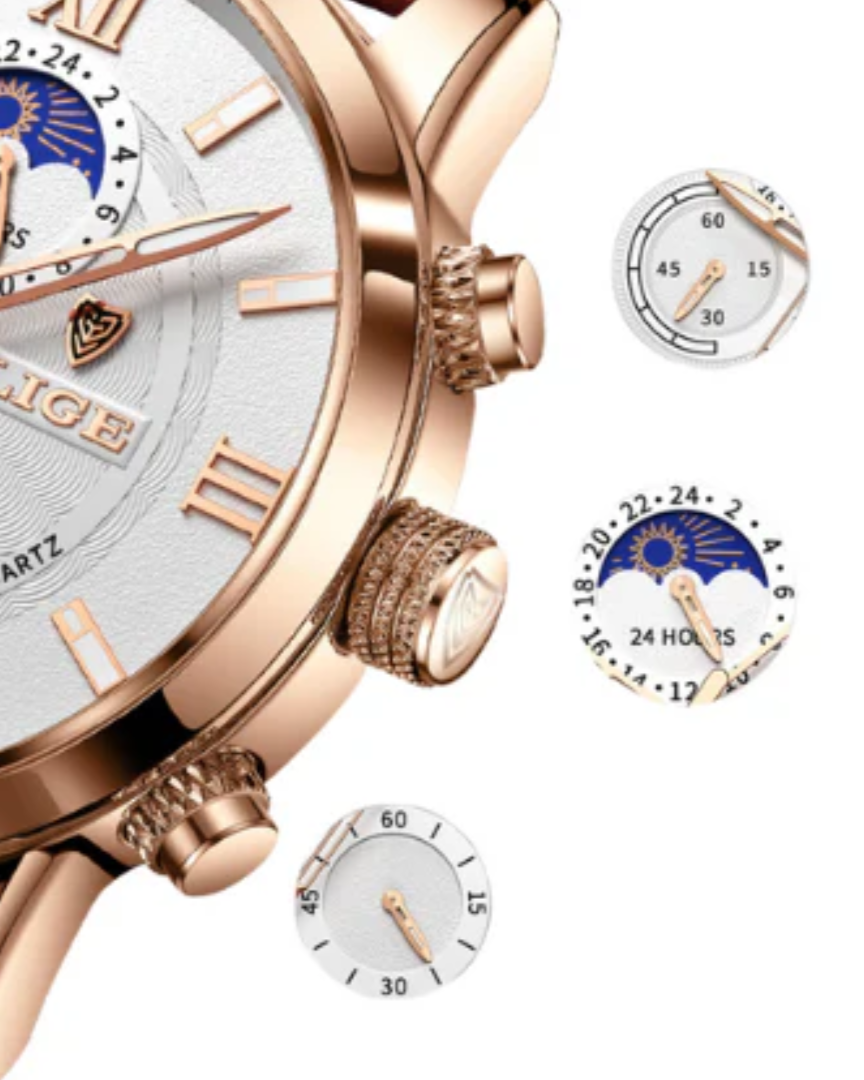 Lugano Classic Horloge (Waterdicht)