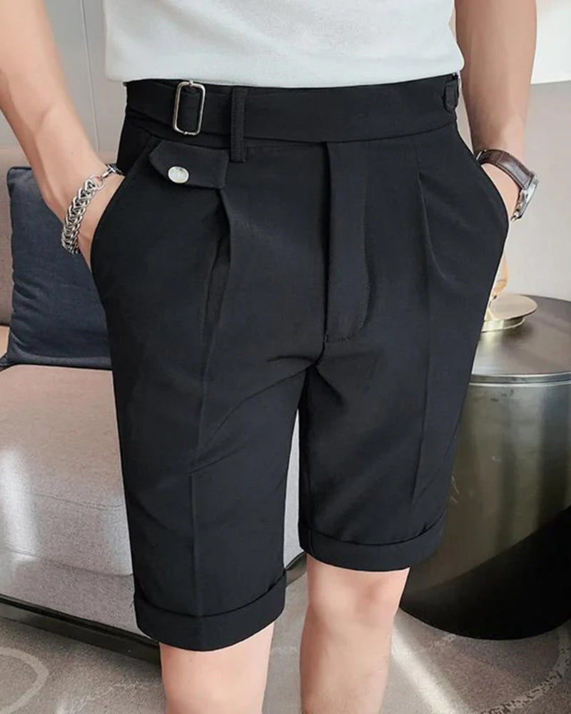 The Darlington Shorts – Tailored Ease for Warmer Days