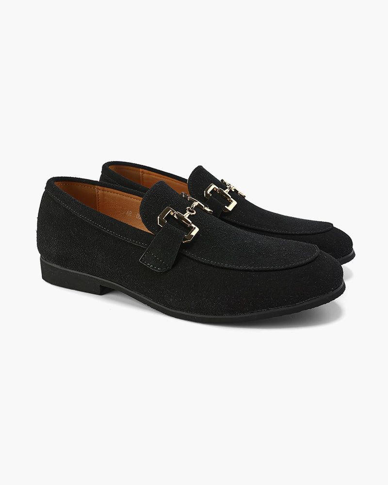 Luxe suède loafers